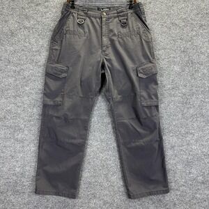 LAPG Basic Operator Pants Mens 34x30 Charcoal Tactical Cargo Ripstop Workwear